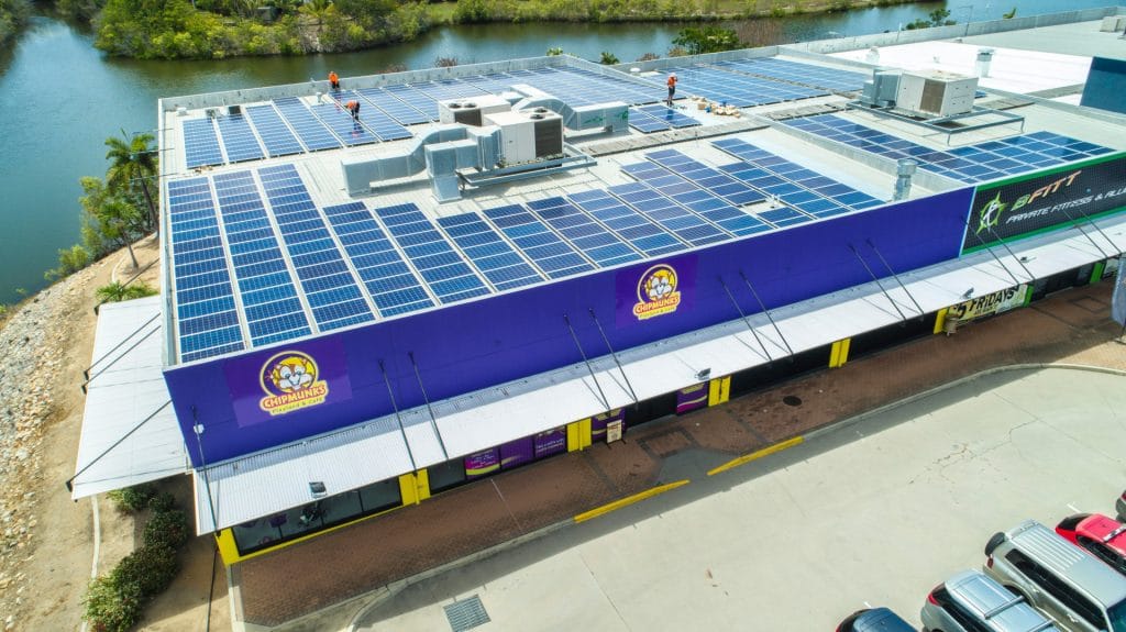 image of Chipmunks Townsville solar installation